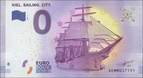0 Euro Souvenir Schein Kiel Sailing City (1) 