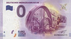 0 Euro Souvenir Schein Deutsches Werkzeug-Museum (1) 