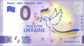 0 Euro Souvenir Schein Peace for Ukraine (1) 