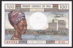Mali P.11 100 Francs (1972-73) (1) 