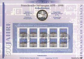 1998/4 Franckesche Stiftung - Numisblatt 
