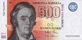 Finnland / Finland P.116 500 Markkaa 1986 (1) 
