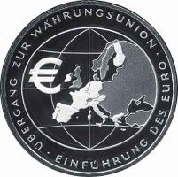 Deutschland 10 Euro 2002 Währungsunion PP 