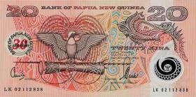 Papua-Neuguinea / Papua New Guinea P.27 20 Kina (2003) (1) 