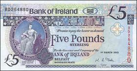 Nordirland / Northern Ireland P.079 5 Pounds 2003 (1) 