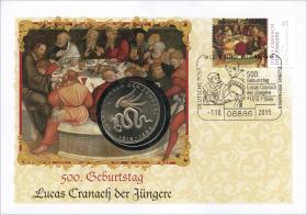 A-1054 • 500. Geburtstag Lucas Cranach der Jüngere 