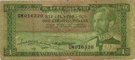 Äthiopien / Ethiopia P.25 1 Dollar (1966) (4) 