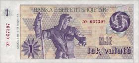 Albanien / Albania P.48A 1 Valuta Lek (1) 