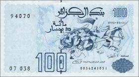 Algerien / Algeria P.137 100 Dinars (1992) (1) 