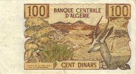 Algerien / Algeria P.128a 100 Dinars 1970 (3) 