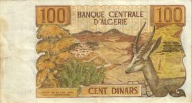 Algerien / Algeria P.128b 100 Dinars 1970 (3) 