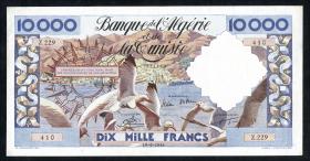 Algerien / Algeria P.110 10.000 Francs 1956 (2) 