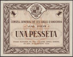 Andorra P.06 1 Pesseta 1936 (1) 