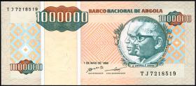 Angola P.141 1.000.000 Kwanza Reajustados 1995 (1) 