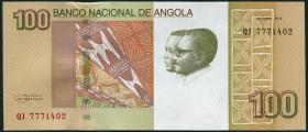 Angola P.153a 100 Kwanzas 2012 (1) 