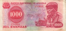 Angola P.117a 1000 Kwanzas 1979 (3) Gedenkbanknote 11.11.1975 