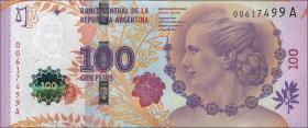 Argentinien / Argentina P.358a 100 Pesos (2012) Evita Peron (1) 