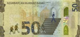 Aserbaidschan / Azerbaijan P.42 50 Manat 2020 (1) 