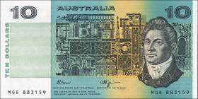 Australien / Australia P.45f 10 Dollars (1990) (1) 