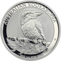 Australien Silber-Unze 2021 Kookaburra 