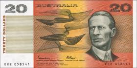 Australien / Australia P.46e 20 Dollars (1985) (1) 
