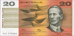 Australien / Australia P.46g 20 Dollars (1989) (1) 