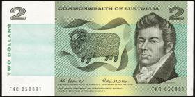 Australien / Australia P.38a 2 Dollars (1966) (2-) 