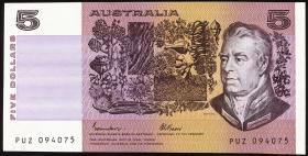 Australien / Australia P.44e 5 Dollars (1985) (1) 