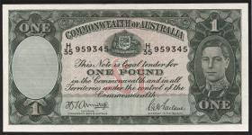 Australien / Australia P.26b 1 Pound (1942) (1) 