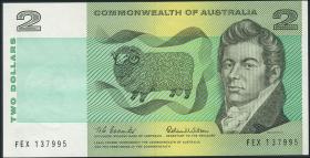Australien / Australia P.38a 2 Dollars (1966) (1) 