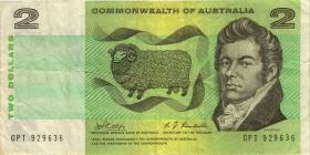 Australien / Australia P.38c 2 Dollars (1968) (3) 
