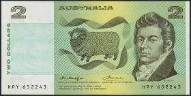 Australien / Australia P.43b2 2 Dollars (1976) (1) 
