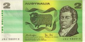 Australien / Australia P.43c 2 Dollars (1979) (1) 