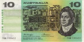 Australien / Australia P.45b 10 Dollars (1976) (3+) 