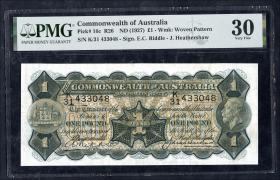 Australien / Australia P.16c 1 Pound (1926-32) George V. (3) 