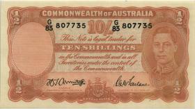 Australien / Australia P.25b 10 Shillings (1942) (2/1) 
