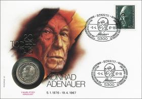 B-0136 • Konrad Adenauer - 20.Todestag 