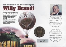 B-0677 • Willy Brandt - 80. Geburtstag 