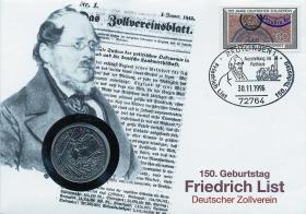 B-0987 • Friedrich List - Deutscher Zollverein 