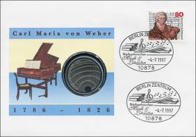 B-1058 • Carl Maria von Weber 1786-1826 