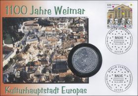 B-1205 • 1100 Jahre Weimar - Kulturhauptstadt 