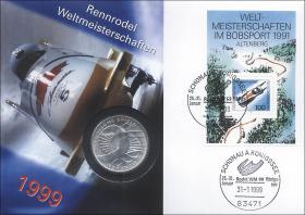 B-1209 • Rennrodel Weltmeisterschaften 1999 