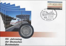 B-1266 • 50. Jahrestag der Deutschen Bundesbahn 