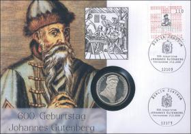 B-1306 • 600. Geburtstag Johannes Gutenberg 