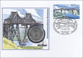 B-1385 • Eisenbahnhochbrücke Rendsburg 