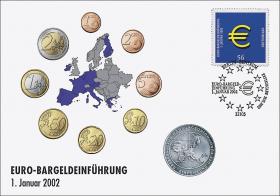 B-1423 • Euro-Einführung *Münzausgabe* 