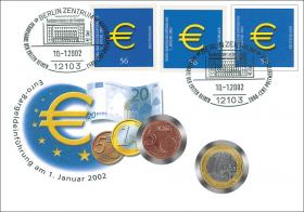 B-1429 • Euro Bargeldeinführung 1.Januar 2002 