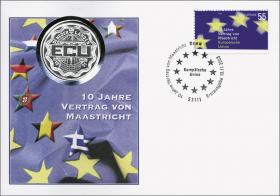 B-1527 • 10 Jahre Vertrag von Maastricht 