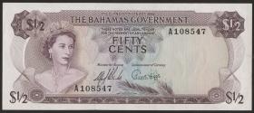 Bahamas P.17a 50 Cents 1965 (1) 