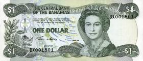 Bahamas P.70 1 Dollar 2002 (1) 